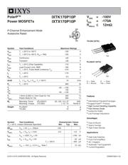 IXTK170P10P datasheet.datasheet_page 1