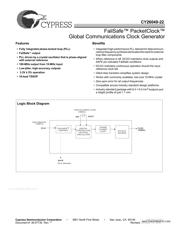 CY26049-22 datasheet.datasheet_page 1