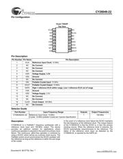 CY26049-22 datasheet.datasheet_page 2