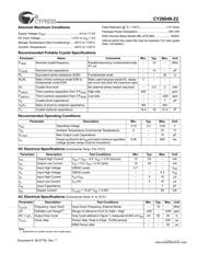 CY26049-22 datasheet.datasheet_page 3