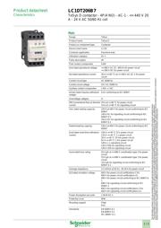 LC1DT206B7 数据规格书 1
