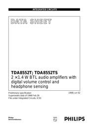 TDA8552TS datasheet.datasheet_page 1