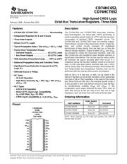 CD74HC652EN datasheet.datasheet_page 1