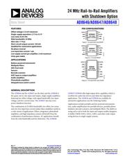 AD8648ARZ datasheet.datasheet_page 1