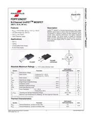 FDPF33N25T datasheet.datasheet_page 1