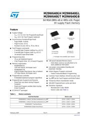 M29W640GB70NA6E datasheet.datasheet_page 1