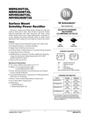 MBRS360T3 Datenblatt PDF