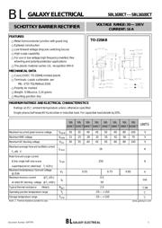 SBL1640CT 数据规格书 1