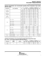 SN74AC14 数据规格书 3