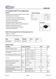 IDH06SG60C datasheet.datasheet_page 1