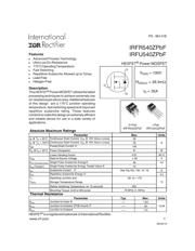 IRFR540ZTRPBF datasheet.datasheet_page 1