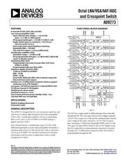 AD9273BSVZRL-50 datasheet.datasheet_page 1