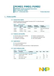 PUMD2 datasheet.datasheet_page 1