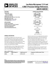 ADR292FR 数据规格书 1