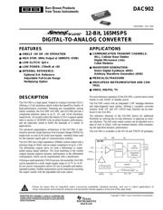 DAC902U datasheet.datasheet_page 1