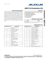 DS2710EVKIT+ 数据规格书 1
