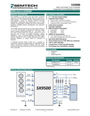 SX9500IULTRT 数据规格书 1