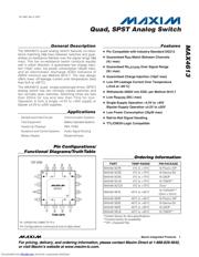 MAX4613 datasheet.datasheet_page 1