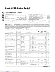 MAX4613 datasheet.datasheet_page 2