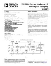 ADN2807ACPZ datasheet.datasheet_page 1