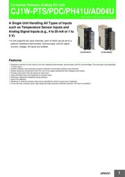 CJ1W-AD04U datasheet.datasheet_page 1