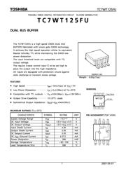 TC7WT125FU(TE12L) datasheet.datasheet_page 1