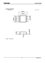 TC7WT125FU(TE12L) 数据规格书 4