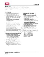 IS25LP128-JLLE datasheet.datasheet_page 2