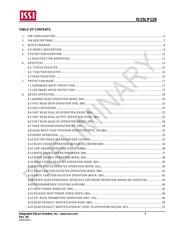 IS25LP128-JLLE datasheet.datasheet_page 4