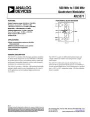 ADL5371ACPZ-R7 datasheet.datasheet_page 1