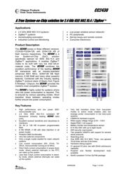 CC2430-F128 datasheet.datasheet_page 1