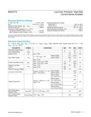 MAX4172GUA+ datasheet.datasheet_page 2