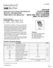 IRF9230 datasheet.datasheet_page 1