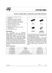 STP16C596AXTTR datasheet.datasheet_page 1