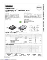 FDMS86101DC 数据手册