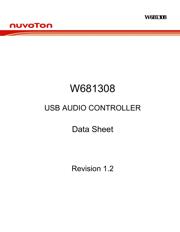 W681308DG 数据规格书 1