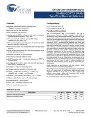 CY7C1312KV18-333BZC datasheet.datasheet_page 1