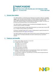 74AVCH16245DGG,112 datasheet.datasheet_page 1