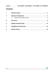 STB11NM60FD datasheet.datasheet_page 2