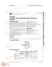 LMC6061 数据规格书 1