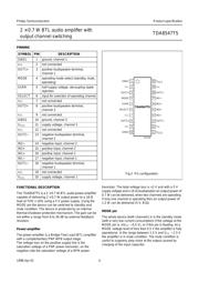 TDA8547TSDK-T datasheet.datasheet_page 4
