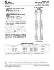 SN74ALVC16834 datasheet.datasheet_page 1