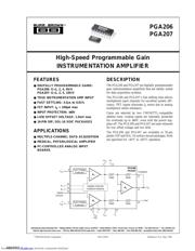 PGA206U datasheet.datasheet_page 1