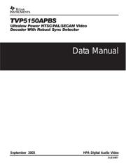 TVP5150AEVM datasheet.datasheet_page 1