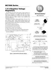 MC7905ACTG Datenblatt PDF