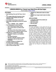 LMH6525SPX/NOPB datasheet.datasheet_page 1