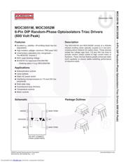 MOC3052SR2VM_F132 datasheet.datasheet_page 1