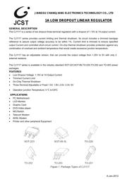 CJT1117-3.3 datasheet.datasheet_page 1