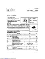 IRF740LCPBF datasheet.datasheet_page 1