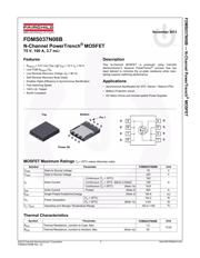 FDMS037N08B datasheet.datasheet_page 1